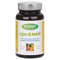 Lipo B Metil 60 cápsulas vegetais - Mednat