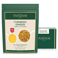 Chá de ervas de cúrcuma e gengibre 200 g - Vahdam Teas