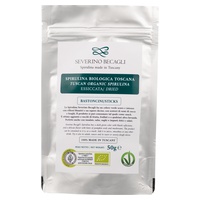 Pauzinhos de Spirulina Bio 50 g - Severino Becagli