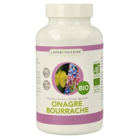 Óleo orgânico de prímula / borragem 180 cápsulas de 500mg - L'Herbothicaire