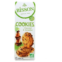 Biscoitos de chocolate e avelã 200 g (Chocolate) - Bisson