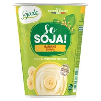 Iogurte de soja e banana orgânica 400 ml (Banana) - Sojade