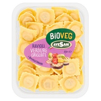 Ravioli com Legumes Orgânicos Grelhados 400 g - Italian Foods