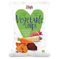 Batatas fritas de vegetais orgânicos 75 g - Trafo
