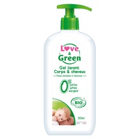 Love & Green Gel Corps e Cheveux 500ml BIO 500 ml de gel - Love & Green