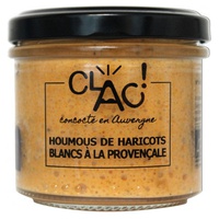 Patê de Hummus de Feijão Branco Estilo Provençal Vegan Bio 100 g - CLAC!