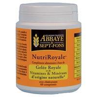 Nutriroyale (Geleia Real & Vitaminas e Minerais de Origem Natural) 60 comprimidos - Abbaye de Sept-Fons