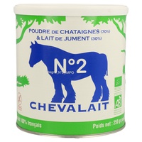 Pó de Castanheiro & Leite de égua BIO 250 g de pó - Chevalait