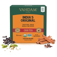 Chá Chai Masala Original 30 saquetas de infusão - Vahdam Teas