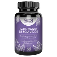 Isoflavonas de soja + cálcio para a menopausa 60 cápsulas - Vecos