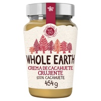 Manteiga de amendoim crocante original 454 g de creme - Whole Earth