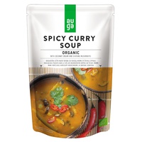 Creme de Curry Picante com Leite de Coco e Shitake 400 g - Auga