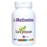L-Metionina 50 cápsulas de 500mg - Sura Vitasan