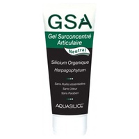 GSA Neutro: Gel Articulações Super Concentrado Neutro 200 ml de gel - Aquasilice