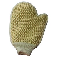 Luva de massagem esfoliante em crina e algodão 1 unidade - Zen Arome