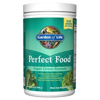 Pó Fórmula Super Verde Perfect Food 300 g - Garden of Life