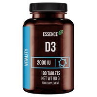 D3 2000 iu 180 tabletes de 2000UI - Essence Nutrition