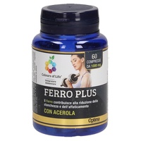 Ferro Plus 60 comprimidos de 1000mg - Colours of life