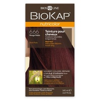 Coloração Vermelho Rubi 140 ml (Ruivo) - Biokap