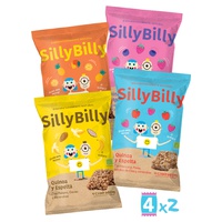 Pacote de Degustação Quadrado 8 unidades de 24g - SillyBilly