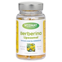 Berberina lipossômica 60 cápsulas vegetais - Mednat