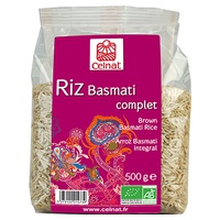 Arroz Basmati completo e longo 500 g - Celnat