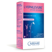 Lyophilevure 30 saquetas - Carrare