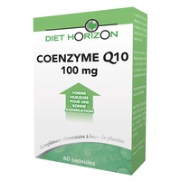 Coenzimas Q 10 100 Mg 60 cápsulas - Diet Horizon