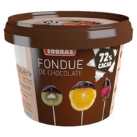 Fondue de chocolate 70% cacau 220 g (Cacau) - Torras