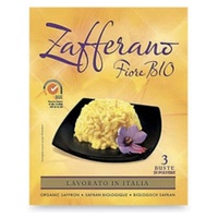 Açafrão moído 3 unidades de 0.13g - Zafferano fiore bio