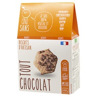 Biscoitos de Chocolate Bio 100 g - CINQ SANS