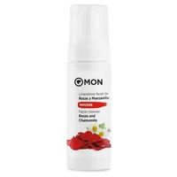 Mousse de limpeza de rosas e camomila 150 ml - Mon Deconatur