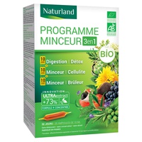 Programa de emagrecimento de lote orgânico 30 ampolas de 10ml - Naturland