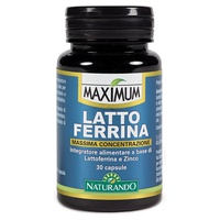 Lactoferrina máximo 200 mg 30 cápsulas - Naturando