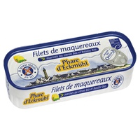 Filetes de cavala marinados em limão e manjericão 130 g - Phare d'Eckmühl