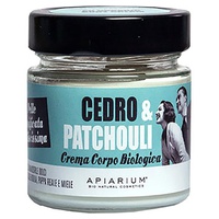 Creme Corporal Biológica de Cedro e Pachulí 200 ml de creme - Apiarium