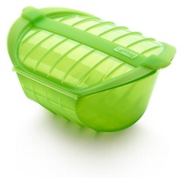 Estojo fundo de cozinhar a Vapor 3-4 pessoas 260x190x115 mm (Verde) - Lékué