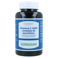 Vitamina C-1000 mg complexo de ascorbato 90 comprimidos de 1000mg - Bonusan