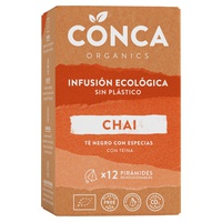 Infusão BIO Chai sem plástico 12 saquetas de infusão - Conca Organics