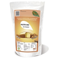 Pastry Mix Massa de Pastelaria sem glúten 1 kg - Natur improver