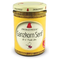 Mostarda com Sementes Inteiras 160 g - Zwergenweise