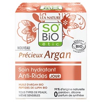 Hidratante antirrugas do dia precioso de Argan 50 ml de creme - So'Bio