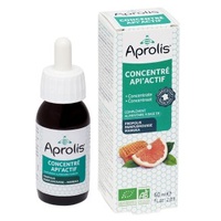 Concentrado Api'Actif Bio: Extrato Toranja, Própolis, Mel de Manuka 60 ml - Aprolis