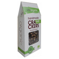 Cracker Crudivegan de Tomate e Manjericão 90 g - Vitaorganic