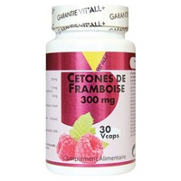 Cetonas de Framboesa 300 mg 30 cápsulas vegetais - Vitall +