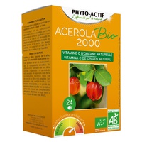 Acerola Bio 2000 24 comprimidos - Phyto actif