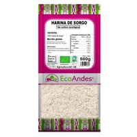 Farinha de sorgo 500 g de pó - EcoAndes