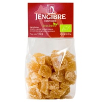 Pedaços de gengibre sem glúten 150 g - Ginger Party