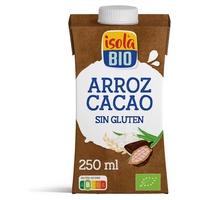 Bebida de Arroz com Cálcio e Chocolate 250 ml - Isola Bio