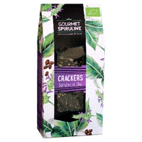 Crackers de Spirulina e Chia 90 g - Gourmet spiruline